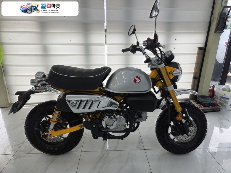 혼다 몽키 125 ABS 2025년식 혼다 몽키125 ABS 2025년식 218km 실주행 420만원 지넷블랙박스 신차급