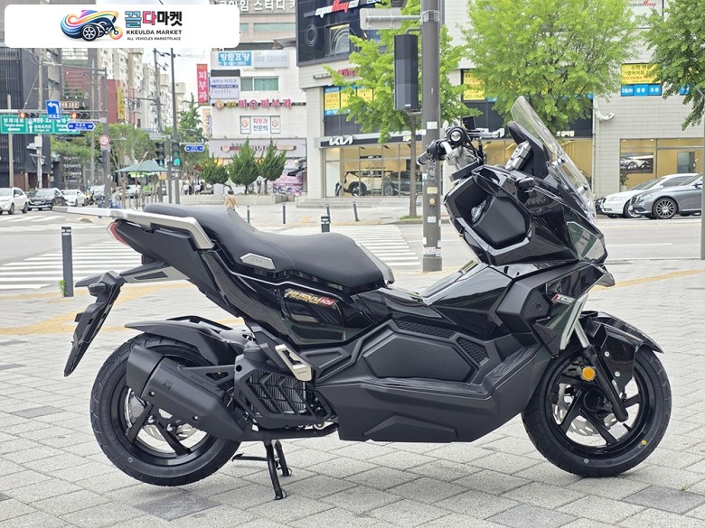 SYM 허스키 ADV 125 2027년식 ［매입대차가능］SYM 허스키125 블랙 27년식 신차출시!