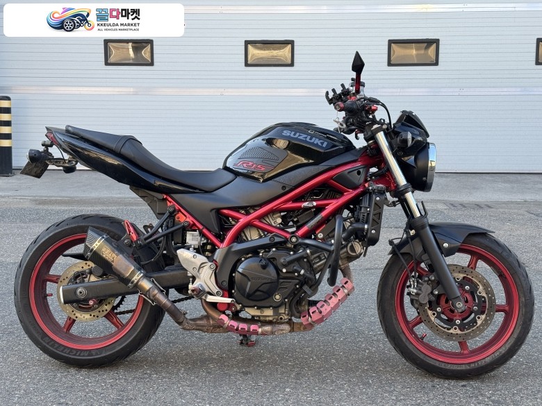 스즈끼 SV 650 2018년식 스즈키 SV650 18년식 ABS 요시무라 구변완료 판매