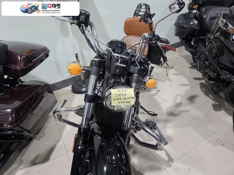 인디안모터사이클 스카우트 ABS 2016년식 인디언 스카우트가 799만원? 도전~ 26300km