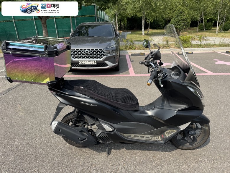 혼다 PCX 125 ABS 2024년식 혼다 pcx125 24년 짧은 적산거리 멧블랙 안개등튜닝 팝니다
