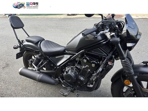 혼다 레블 500 2021년식 21년식14,668km 레블500 블랙