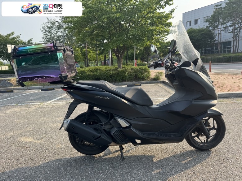 혼다 PCX 125 ABS 2022년식 pcx125 22년형 블박튜닝 멧블랙 abs 스마트키차량 판매합니다