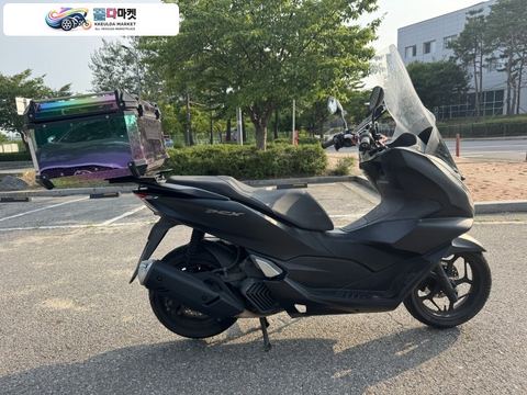 혼다 PCX 125 ABS 2022년식 pcx125 22년형 블박튜닝 멧블랙 abs 스마트키차량 판매합니다