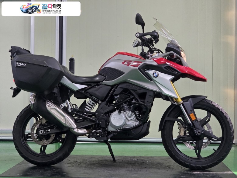 BMW G 310 GS 2018년식 BMW G310GS 18년식 1만km 사이드 더블 탑박스 최저가 판매합니다.
