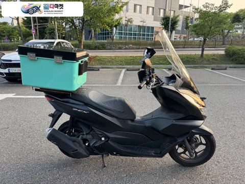 혼다 PCX 125 ABS 2023년식 pcx125 23년형 abs 블박튜닝 멧블랙 배달풀셋팅