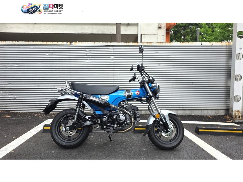 혼다 ST 125 닥스 2025년식 혼다코리아 보증매물 421km주행, 타케가와 머플러, 인디케이터