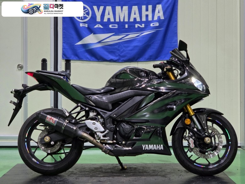 야마하 YZF R3 2019년식 야마하R3 19년식 4만km블박2채널 랩핑시공 깔끔한 차량 판매합니다