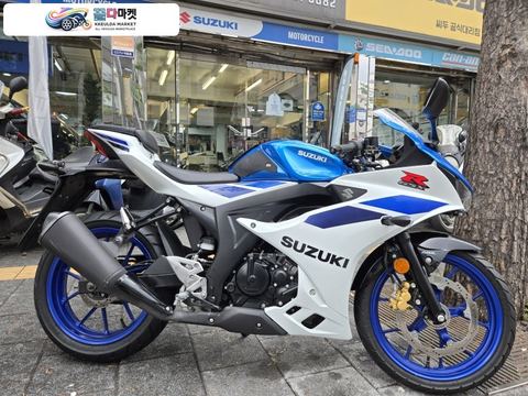 스즈끼 GSX R 125 ABS 2025년식 GSX R125 25년식 6천KM S급 중고 판매합니다.