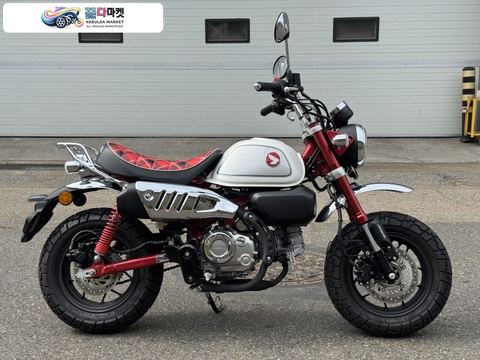 혼다 몽키 125 ABS 2024년식 혼다 몽키125 / 2024년식 / 10km / 짐대튜닝 / 냉동급 / 무사고