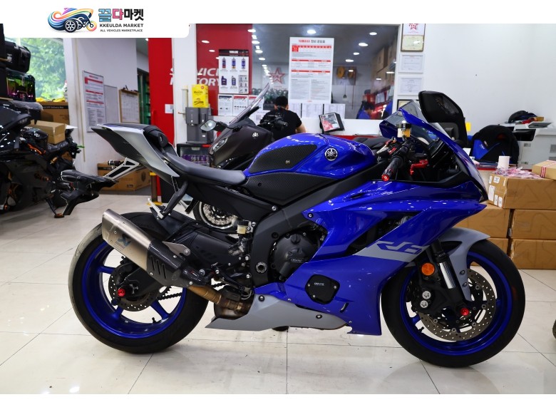 야마하 YZF R6 2020년식 [야마하 서대문점] YZF-R6 20년식 블루 중고차량 판매