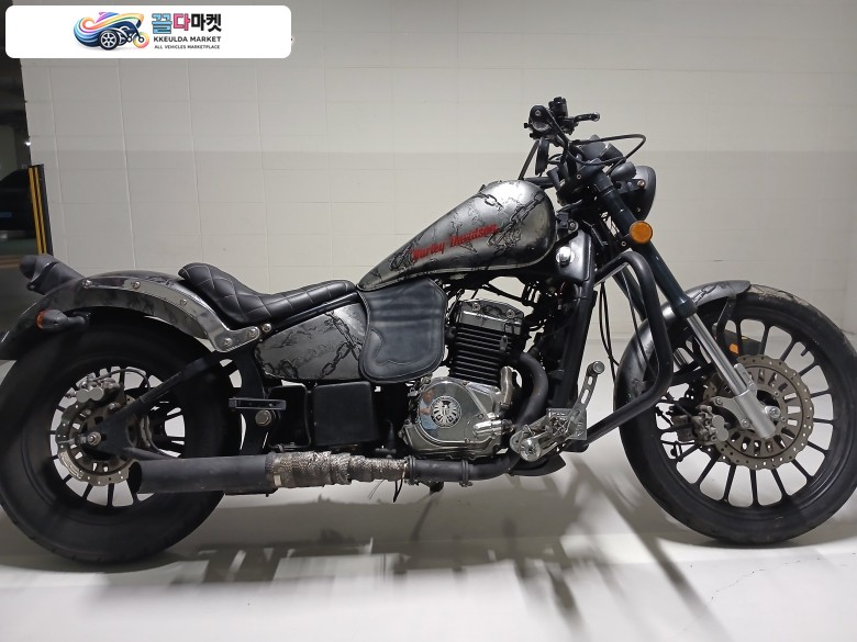 이탈젯 데이토나 350 i 2011년식 할리블랙수전사커스텀 데이토나3 50i