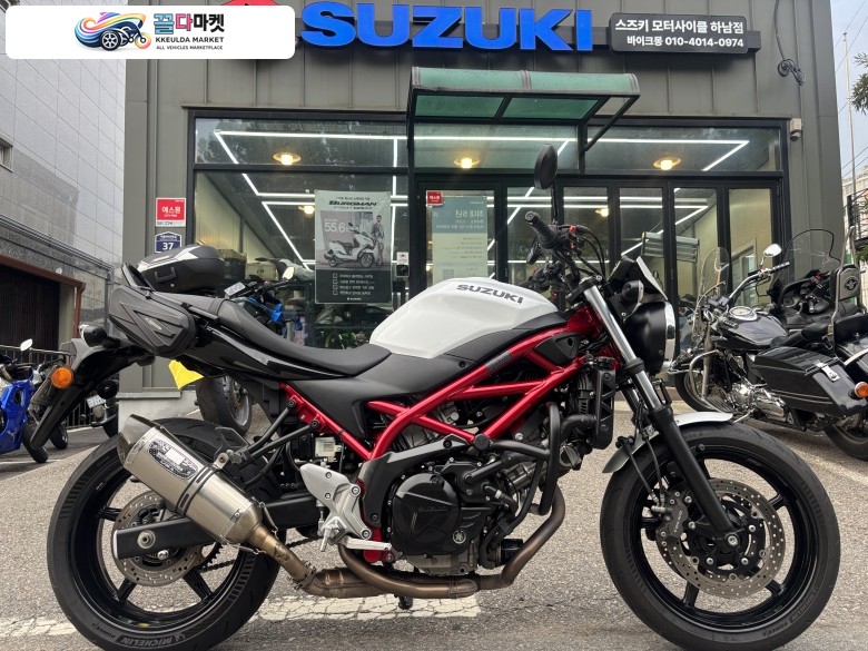 스즈끼 SV 650 2021년식 스즈키 하남점 바이크몽, 위탁판매) 21년식 스즈키 SV650 19,016km옵션 잘 되어있는 깔끔한 차량판매합니다