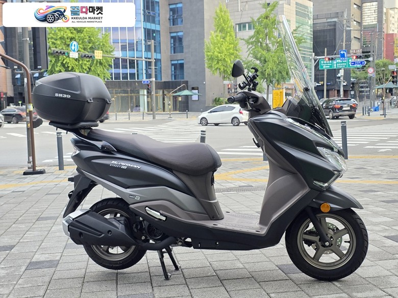 스즈끼 버그만 스트리트 125 EX 2024년식 [스즈키대리점/매입대차가능]버그만 스트리트125EX 중고+ 옵션있음
