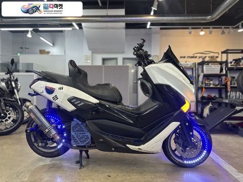 야마하 N 맥스 125 2015년식 [모터랙] 엔맥스125 NMAX 풀튜닝 우퍼 머플러 NMAX125