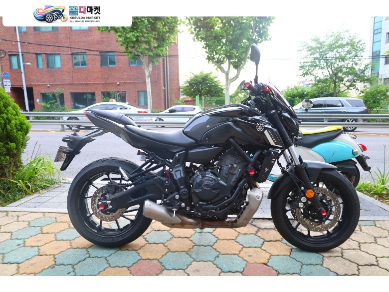 야마하 MT 07 2023년식 [야마하 서대문점] MT-07 23년식 블랙 중고차량 판매