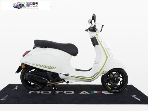 베스파 스프린트 테크 125 2026년식 [베스파공식]무료배송+카드무이자 16개월, 스프린트 테크 125 스마트키 - 화이트