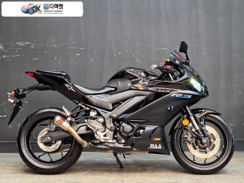 야마하 YZF R3 2023년식 R3 야마하 2023년식 21902KM 정품 아크라포빅 구변 깔끔한매물 판매합니다