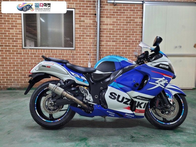 스즈끼 하야부사 2018년식 스즈키 GSX1300RA 하야부사18년 3.4만km SC쌍발구변,사용검사,환검 완