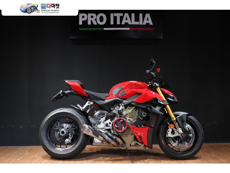 두카티 스트리트파이터 V4 S 2020년식 [프로이탈리아 풀시스템 구변O 스트리트파이터V4S