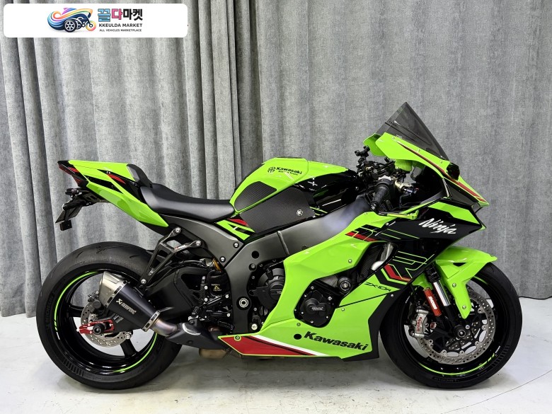 가와사키 닌자 10 R ABS 2023년식 23년식 가와사키 닌자 ZX-10r (1인신조, 정비내역서O 아크라포빅, PPF, 병적관리)