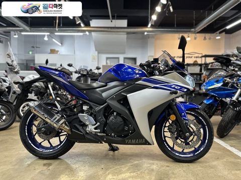 야마하 YZF R3 2016년식 [모터랙] YZF-R3 16년 1만KM 짧은 실 키로수 요시무라 구변 R3