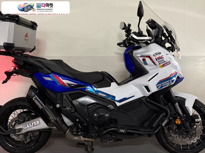 혼다 X ADV 2025년식 사용검사대행,이전등록대행,배송무료 25년식 신형 혼다 엑드방 X-ADV750 2.4만키로 아크라 배달대행셋팅완료차량 판매합니다.
