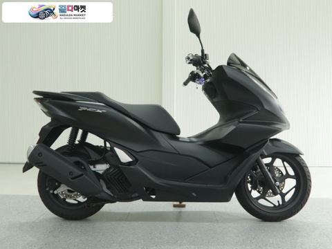 혼다 PCX 125 ABS 2022년식 운행거리 161km 실화   보관용 맷블랙 피식이