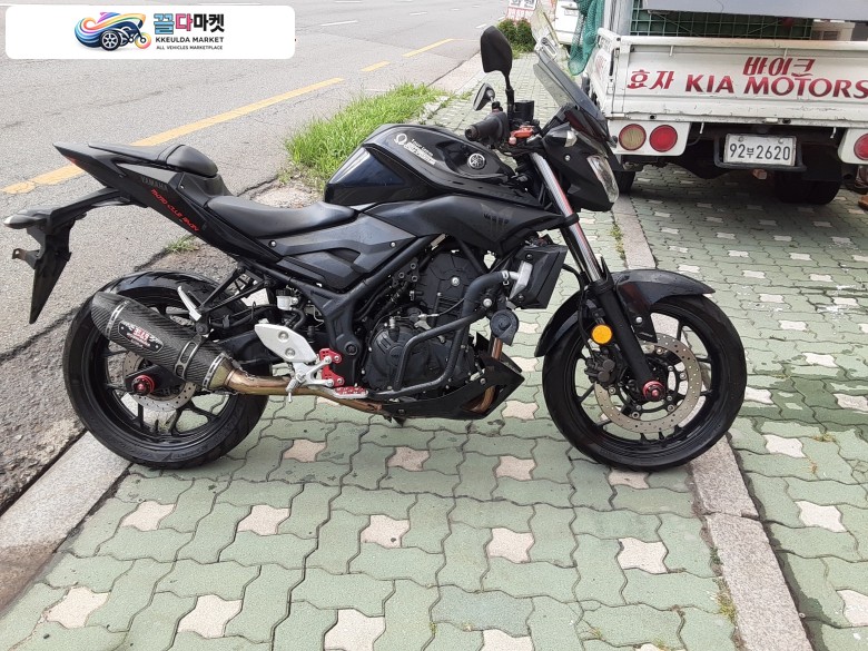 야마하 MT 03 2017년식 여기 빛나는 야마하 팔아봅나더~~대차가능