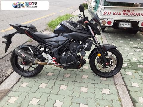야마하 MT 03 2017년식 여기 빛나는 야마하 팔아봅나더~~대차가능