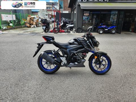 스즈끼 GSX S 125 ABS 2021년식 꺠끗한 스즈끼 GSX-S 125 ABS 모델팜니다