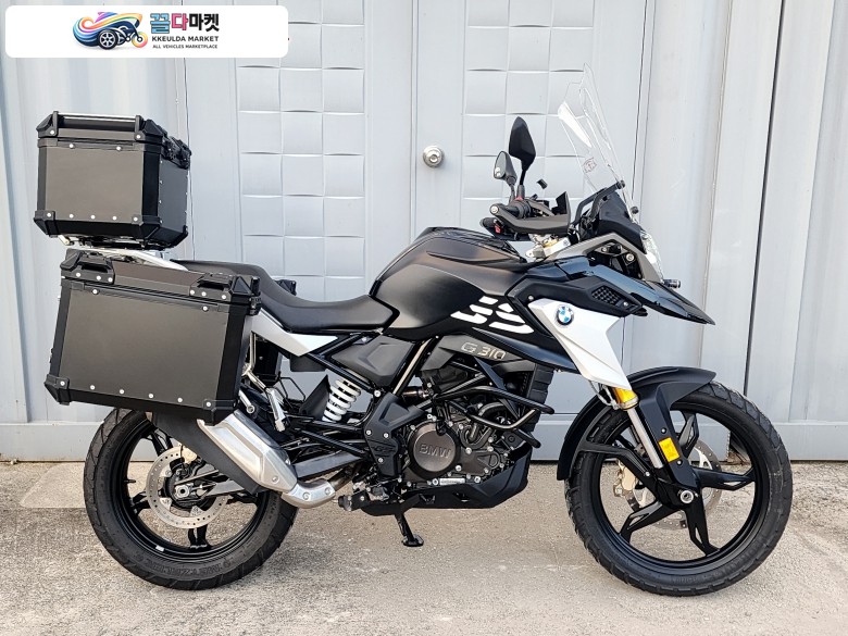 BMW G 310 GS 2024년식 BMW G310GS 짧은키로수 삼박스 지넷블박 상태굿 소모품짱짱