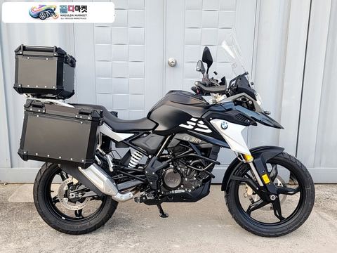 BMW G 310 GS 2024년식 BMW G310GS 짧은키로수 삼박스 지넷블박 상태굿 소모품짱짱