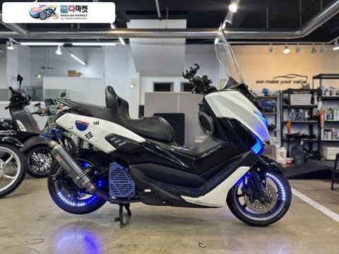 야마하 N 맥스 125 2015년식 [모터랙] 엔맥스125 NMAX 풀튜닝 우퍼 머플러 NMAX125