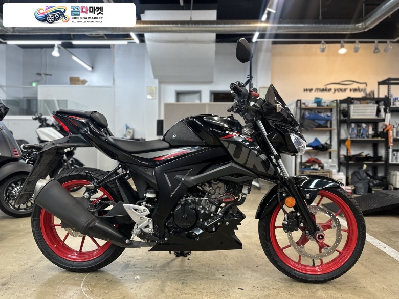 스즈끼 GSX S 125 ABS 2019년식 [모터랙] GSX-S125 19년 2만KM 무사고 블랙박스 튜닝 GSXS GSXS125