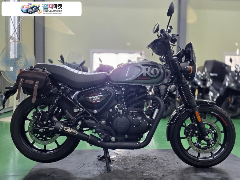 로얄엔필드 헌터 350 2023년식 로얄엔필드 헌터350 23년식 2천km연식대비 짧은키로수 최저가 판매합니다
