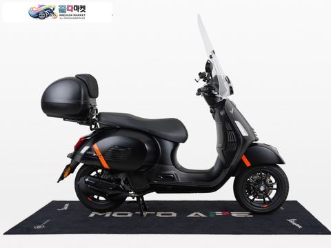 베스파 GTS 125 슈퍼스포츠 2024년식 [베스파 모토아페]24년식 GTS125 슈퍼스포츠 스마트키 중고차량, 무이자카드,무료배송
