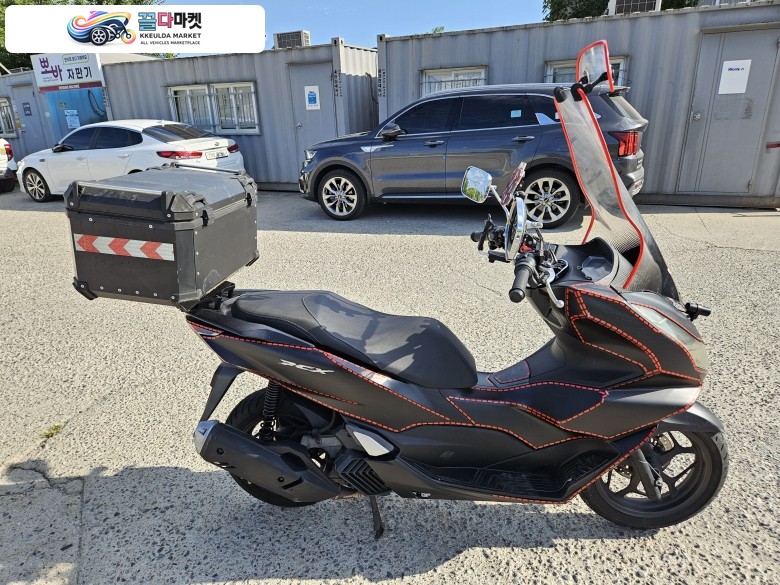 혼다 PCX 125 ABS 2023년식 혼다 pcx125 23년형 블박튜닝 배달풀셋팅 구동계 엔진 점검완료ok