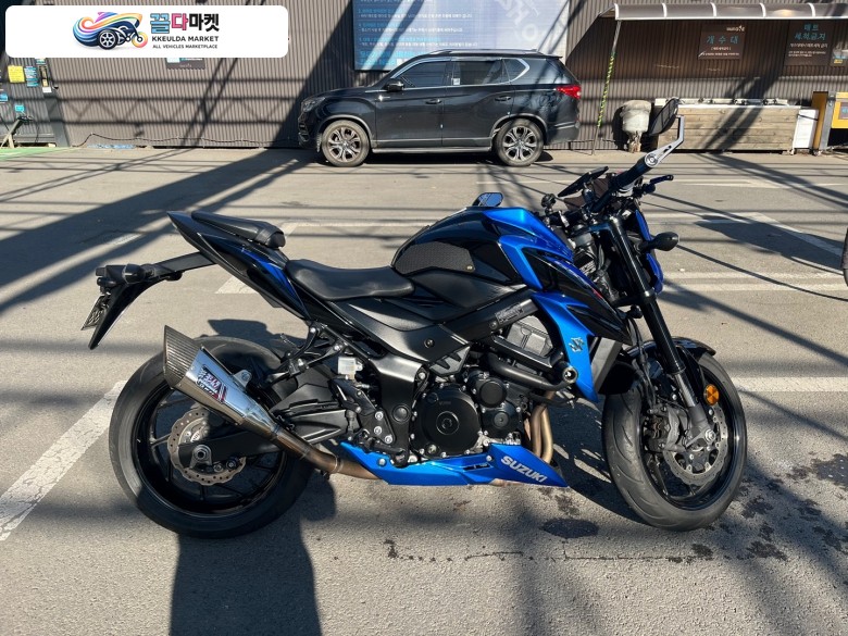스즈끼 GSX S 750 2019년식 19년식 스즈키 S750 요시무리 R-11 배기 2.9만 키로
