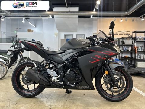 야마하 YZF R3 2017년식 [모터랙] YZF-R3 17년 8천KM 무사고 실키로수 R3 야마하R3