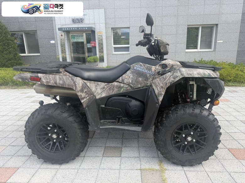 스즈끼 킹쿼드 750 AX 4X4 2023년식 2023 스즈끼 킹쿼드750 중고매물 판매합니다! *키로수737km*