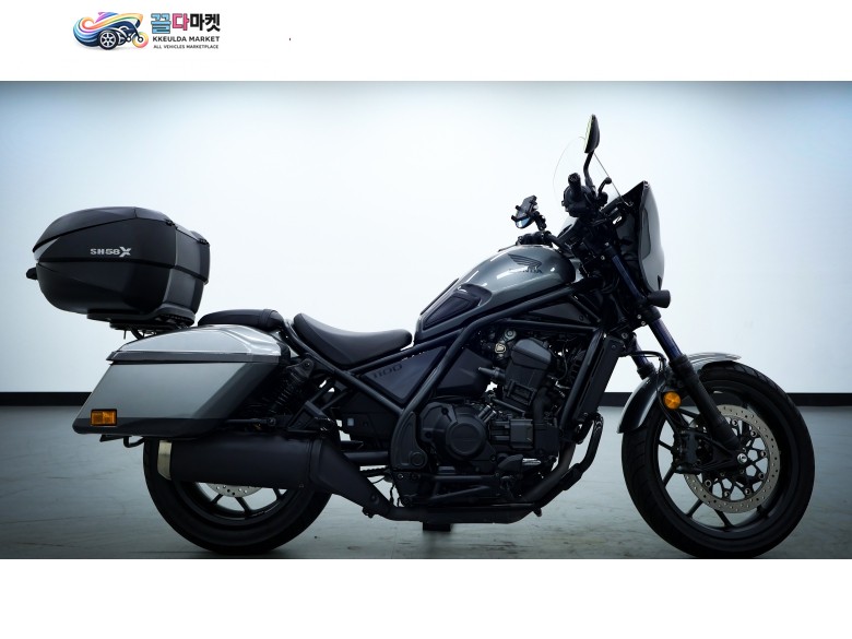 혼다 레블 1100 T DCT 2025년식 [ 매버릭바이크 ] / 신차책까지 그대로 보유! 신차급 구성의 혼다 레블1100 T DCT 판매합니다.