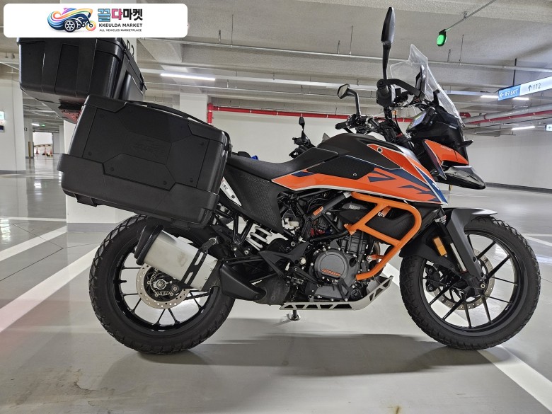 KTM 390 어드벤처 2021년식 ktm 390adv 21년식 5,400km 카파삼박스