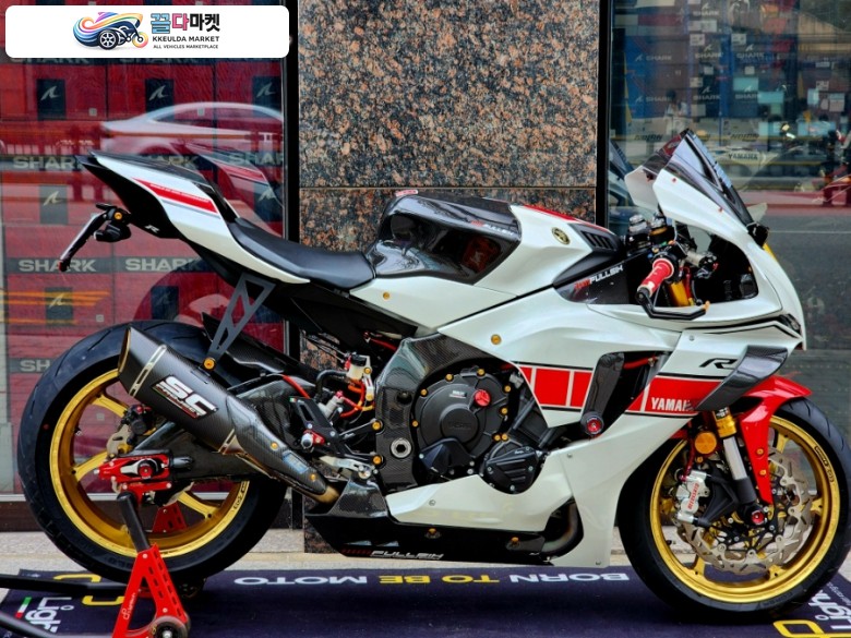 야마하 YZF R1 2022년식 YAMAHA YZF-R1 60th Anniversary 마지막 알원 라이테크, 풀식스, SC프로젝트, 오즈레이싱까지 SBK사양 풀 옵션 바이크