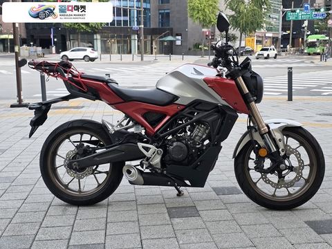혼다 CB 125 R 2023년식 [중고]CBR125R 23년식 오렌지 랩핑