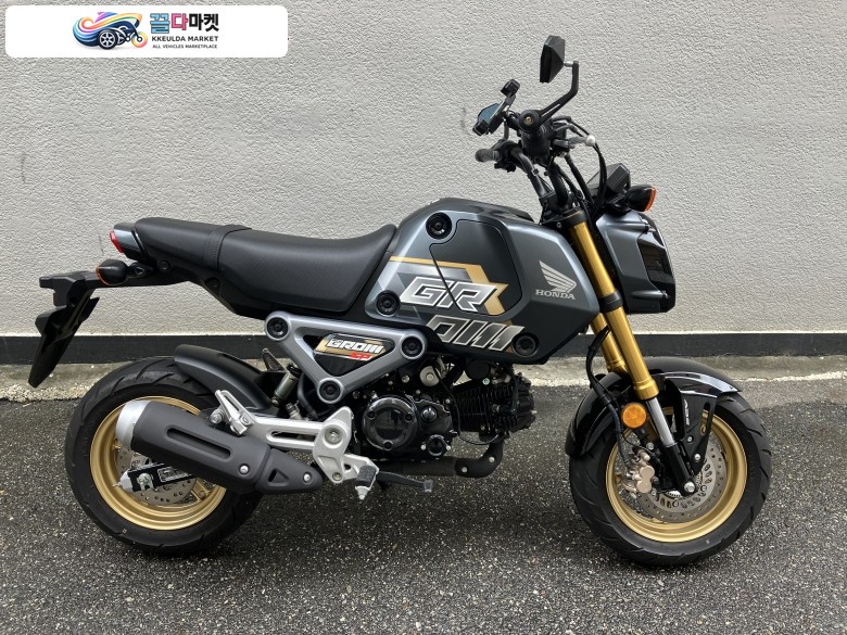 혼다 MSX 125 그롬 2023년식 입문용 매뉴얼바이크 혼다 그롬 MSX125 추천드립니다! 23년식 적산거리 836km !!!