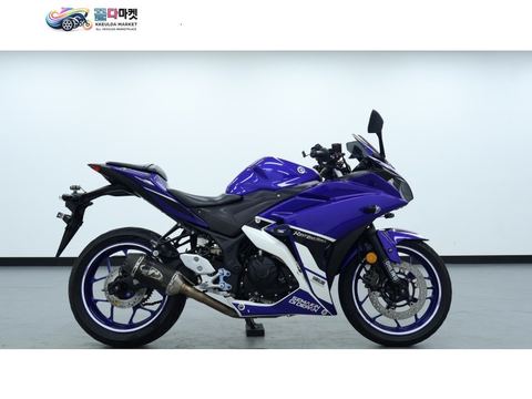 야마하 YZF R3 2017년식 [ 매버릭바이크 ] / M4 풀배기와 200만원 상당 옵션! 야마하 R3 판매합니다.