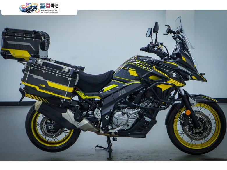 스즈끼 브이 스트롬 650 XT ABS 2017년식 『  루바이크  』 믿고 맡기는 이륜차 거래소 _  옵션 좋은  스즈키 브이스트롬 650XT 판매합니다. [대차/매입/위탁 ]