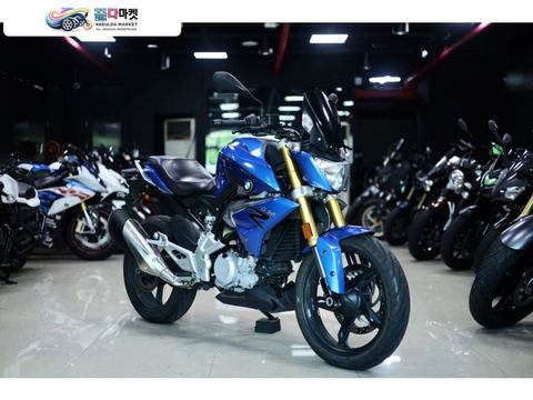 BMW G 310 R 2018년식 짧은 키로수를 자랑하는 무사고 깔끔한 스포츠 네이키드 매물입니다.