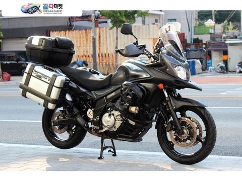 스즈끼 브이 스트롬 650 2014년식 중고바이크매입 전문 / 스즈키 브이스트롬650 엔진 특A급 컨디션 점검완료 판매 / 대차환영 / 무이자 카드 할부